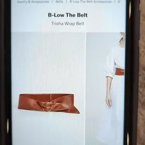 B-Low the Belt | Accessories | Blow The Belt Trisha Wrap  display picture 2